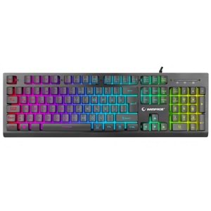 Rampage MIRACLE K2 Siyah USB RGB Aydınlatmalı Q Gaming (Oyuncu) Klavye