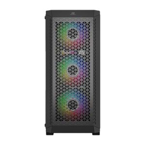 PowerBoost PB-PS5847B 600W USB 3.0 Tempered Glass Mesh RGB Fanlı ATX Mid Tower Gaming Kasa