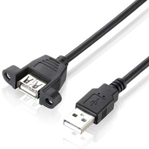 Usb Dişi Erkek Panel Tipi Data Uzatma Kablosu 3 Metre 4889