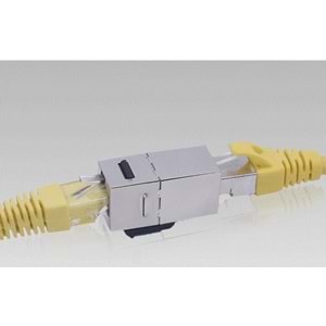 Cat6 Jack İnternet Kablo Birleştirici Rj45 Metal Dişi Dişi Ekleme Aparatı 4380