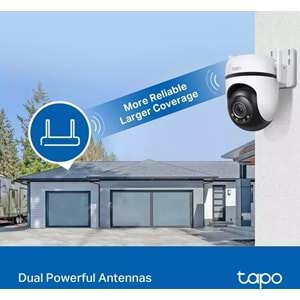 TP-LİNK TAPO C520WS 2K QHD GECE GÖRÜŞLÜ 512GB MİCRO SD DESTEKLİ DIŞ MEKAN Wİ-Fİ KAMERA
