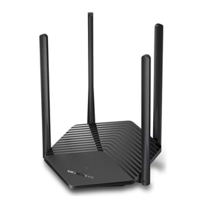 Mercusys MR60X, AX1500 Mbps, Gigabit Portları, Fiber Destekli, Akıllı Bağlantı, WPA3, Mobil Uygulama ile Kolay Kurulum, VPN Destekli