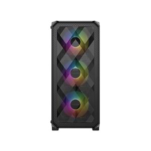 FAZEON F4 650W 80PLUS BRONZE Mesh 4x120mm ARGB Fanlı E-ATX Bilgisayar Kasası