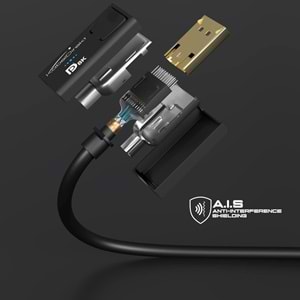 KabelDirekt – 2m – DisplayPort kablosu, DP 1.4, VESA sertifikalı (60Hz'de 8K, 144hz, HDR10-oyun monitörleri için ideal, Freesync/G-Sync, resmi olarak VESA yönergelerine göre test edilmiştir, siyah)