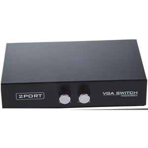 Vga Switch Çoklayıcı Çoğaltıcı (1 Ekran - 2 Kasa) 4675