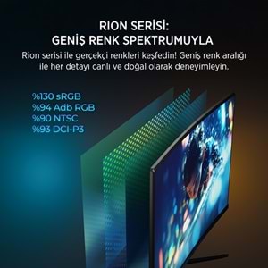 James Donkey Rion R40 24¨ 240Hz 0.5Ms FHD VA Panel Gaming Monitör (Sıfır Ölü Piksel Garantili)