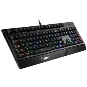 MSI Vigor GK20 TR Q RGB Membrane Kablolu Gaming (Oyuncu) Klavye