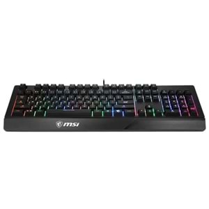 MSI Vigor GK20 TR Q RGB Membrane Kablolu Gaming (Oyuncu) Klavye