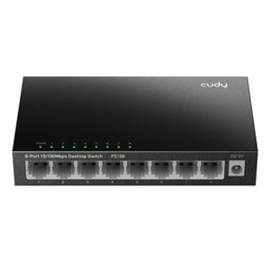 CUDY FS108 8-Port 10-100 Mbps Metal Switch