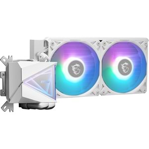 MSI MAG CORELIQUID I240 WHITE 240 mm Beyaz Sıvı İşlemci Soğutucusu