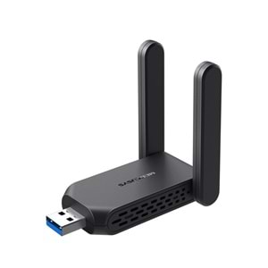 Mercusys MA32H, AC1300 Mbps, Çift Bant, USB 3.0, Yüksek Çekim Güçlü Wi-Fi 5 USB Adaptör