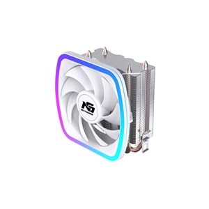 Ng Frost 200 120w Tdp Sessiz Kule Tipi Cpu 2 Borulu Soğutucu Beyaz
