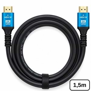 8K Ultra HD 2.1V 48Gbps Hdmi Kablo 1.5 Metre Altın Kaplama Led Tv 6060