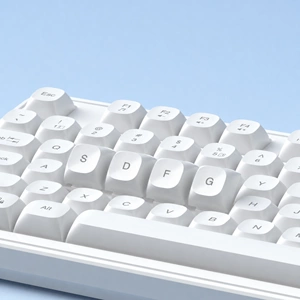 MageGee GK980 98 Tuş Rainbow Kablolu Membran Gaming Beyaz Klavye