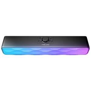 Mikado MD-SBT31 5*2W Siyah 1200mAh TF/BT/USB/Type-C RGB Soundbar Speaker