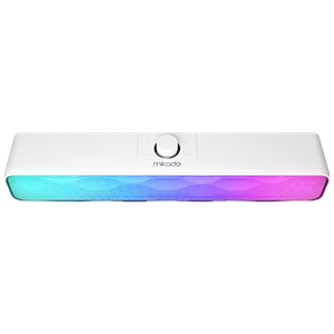 Mikado MD-SBT31 5*2W 1200mAh TF/BT/USB/Type-C RGB Beyaz Soundbar Speaker
