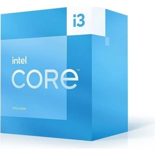 Intel Core i3 13100F 3.3GHz 12MB Önbellek 4 Çekirdek Soket 1700 10nm İşlemci