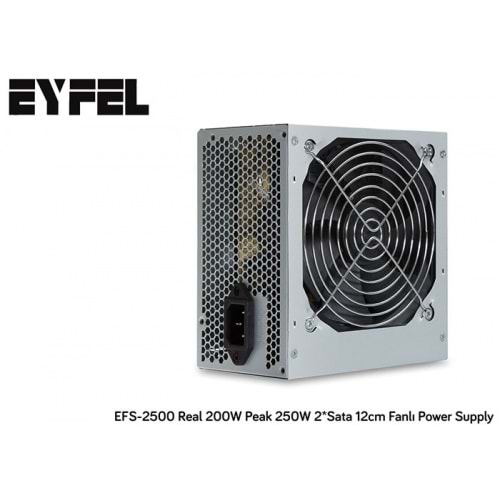 EYFEL EFS-2500 Peak 250W 12cm Fan PSU