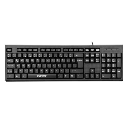 Everest Kb-871U Q Usb Siyah Standart Klavye