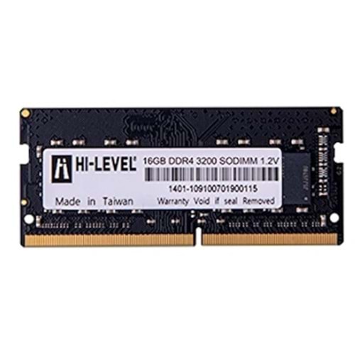 HI-LEVEL 16GB DDR4 3200Mhz SODIMM 1.2V HLV-SOPC25600D4/16G