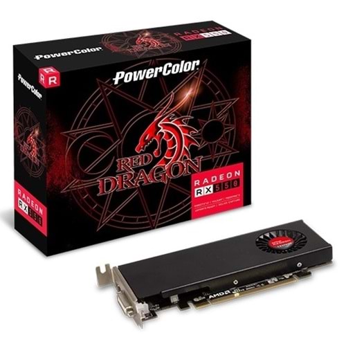 Powercolor Red Dragon AXRX 550 2GBD5-HLE 2GB GDDR5 64Bit DX12 Gaming (Oyuncu) Ekran Kartı