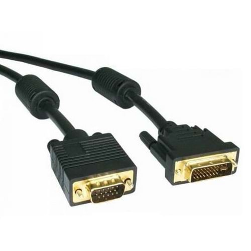 Dvi 24 + 5 Vga Çevirici Dönüştürücü Monitör Kablosu (Dvı-I Dual Link) 4255