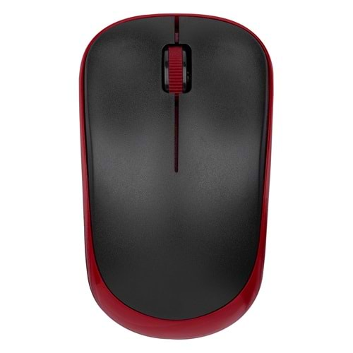 Everest SM-833 Usb Siyah/Bordo 1200dpi Optik Kablosuz Mouse