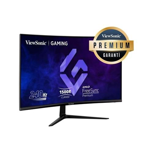 Viewsonic VX3219-PC-MHD 31.5 1920X1080 240Hz 1ms HDMI Dp Curved LED Monitör