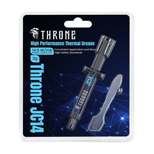 Throne JC14 14.5W/MK Termal Iletkenlikli Yüksek Performans Termal Macun - 2gr