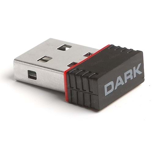 Dark RangeMax Nano 150Mbps 802.11b/g/n Kablosuz Ağ Adaptörü (DK-NT-WDN150NAN5)