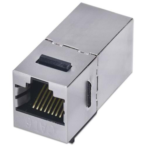 Cat6 Jack İnternet Kablo Birleştirici Rj45 Metal Dişi Dişi Ekleme Aparatı 4380
