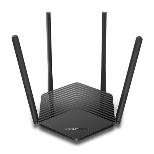 Mercusys MR60X, AX1500 Mbps, Gigabit Portları, Fiber Destekli, Akıllı Bağlantı, WPA3, Mobil Uygulama ile Kolay Kurulum, VPN Destekli