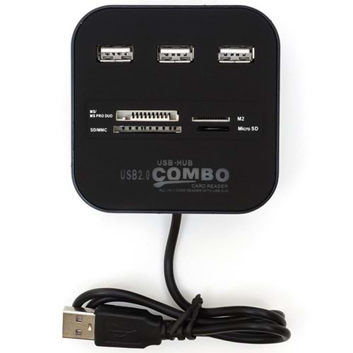 Usb Hub Çoklayıcı Çoklu Kart Okuyucu 5043