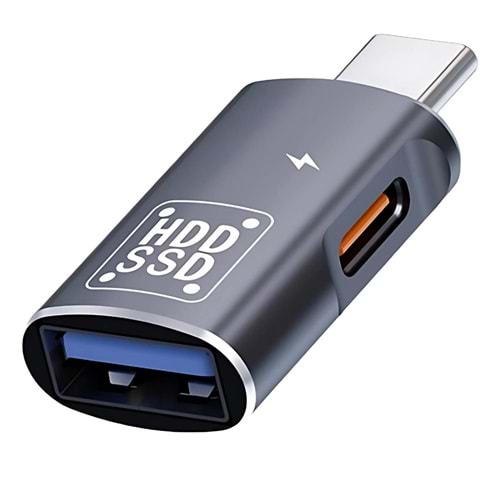 Type C Usb 3.0 Otg Hızlı Şarj Çevirici Dönüştürücü Adaptör PD12W 5016