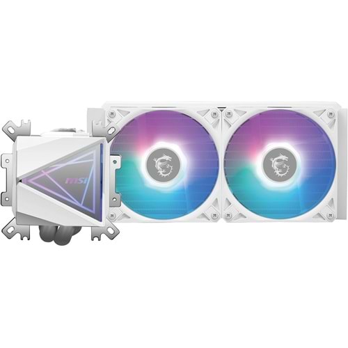 MSI MAG CORELIQUID I240 WHITE 240 mm Beyaz Sıvı İşlemci Soğutucusu