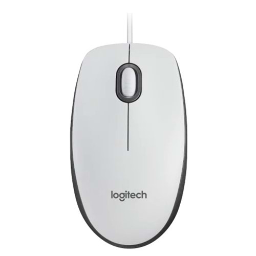 Logitech M100 Beyaz Kablolu Mouse