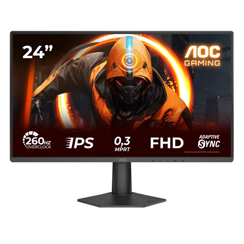 AOC 24G50Z2 23.8¨ 260Hz 0.3ms Fast IPS Adaptive Sync HDR10 FHD Siyah Gaming Monitör