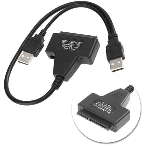 Usb 3.0 2.5 3.5 İnç Sata Hdd SSD Hard Disk Çevirici Dönüştürücü Kablosu 5142