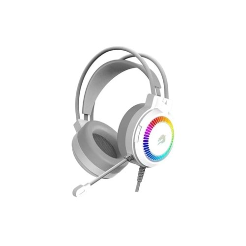 GameBooster H02W Hammer Beyaz Rgb Streo Oyuncu Kulaklığı