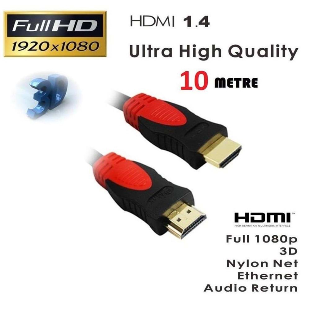 HDMI Kablosu 1.4b 3D 10 MetreHDMI Kablosu 4241