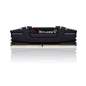 GSKILL 8GB (1x8GB) RipjawsV Siyah DDR4 3200Mhz CL16 1.35V Tek Modül Ram