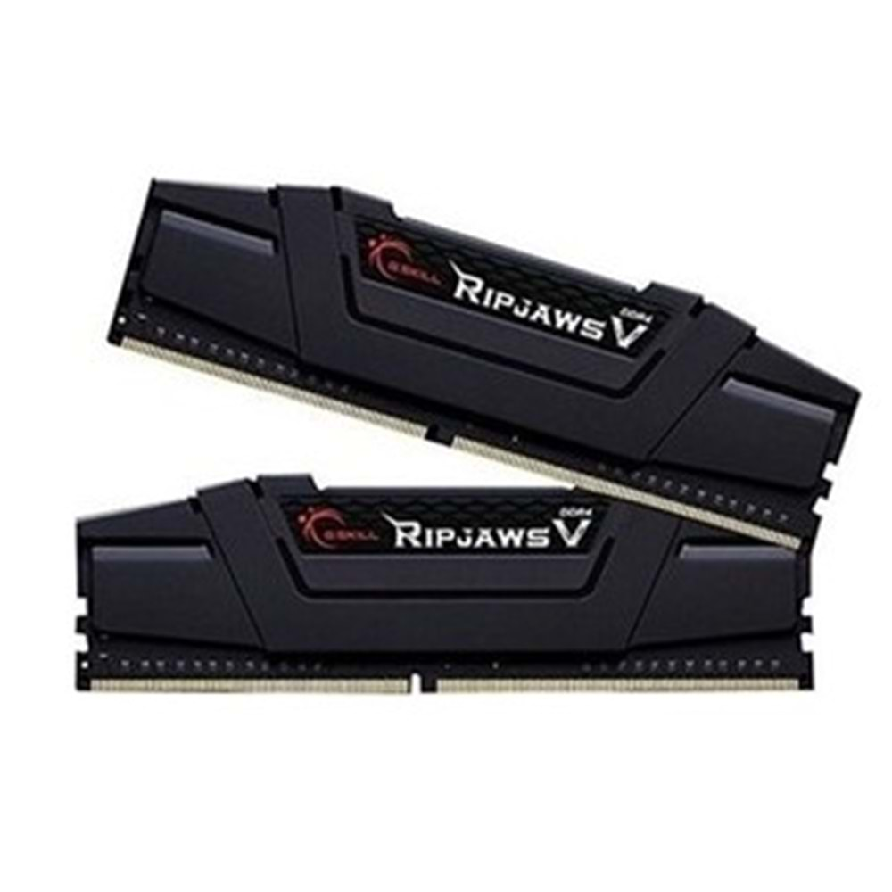 GSKILL 8GB (1x8GB) RipjawsV Siyah DDR4 3200Mhz CL16 1.35V Tek Modül Ram