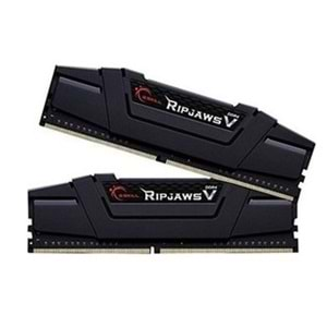 GSKILL 8GB (1x8GB) RipjawsV Siyah DDR4 3200Mhz CL16 1.35V Tek Modül Ram