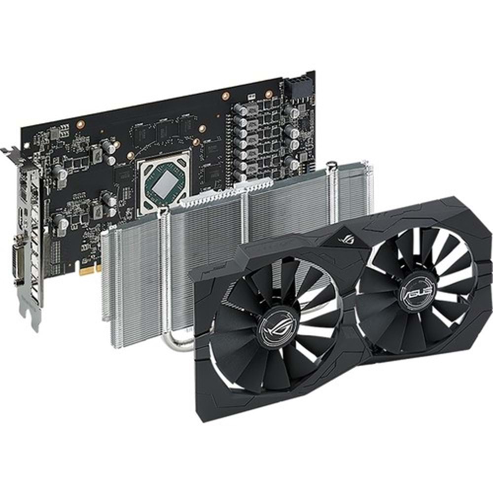 ASUS RADEON ROG-STRIX-RX560-4G-V2-GAMING 128 Bit GDDR5 4 GB Ekran Kartı