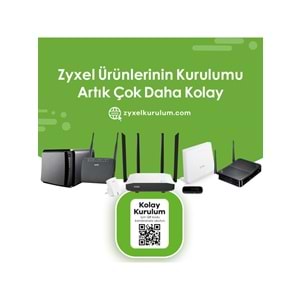 ZYXEL WAP3205 v3 300 Mbps 5-Port Kablosuz 14 dBi(2x7) Antenli Menzil Genişletici / AP/ ROUTER/Client