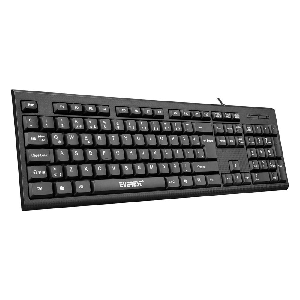 Everest Kb-871U Q Usb Siyah Standart Klavye