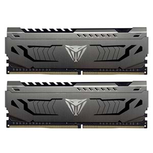 Patriot Viper Steel 16GB (2x8GB) DDR4 3600MHz CL18 Gaming Ram (Bellek) (PVS416G360C7K)