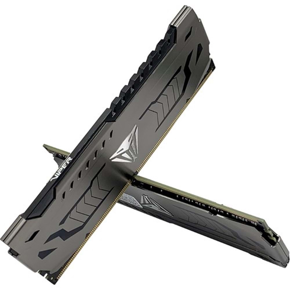 Patriot Viper Steel 16GB (2x8GB) DDR4 3600MHz CL18 Gaming Ram (Bellek) (PVS416G360C7K)