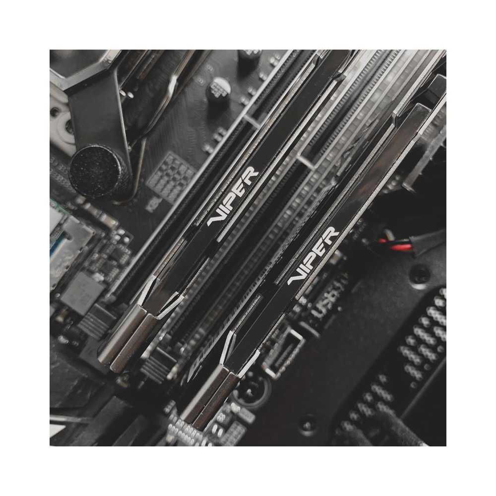 Patriot Viper Steel 16GB (2x8GB) DDR4 3600MHz CL18 Gaming Ram (Bellek) (PVS416G360C7K)