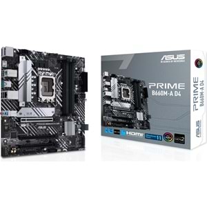Asus PRIME B660M-A D4 B660 5333 MHz DDR4 LGA1700 mATX Anakart